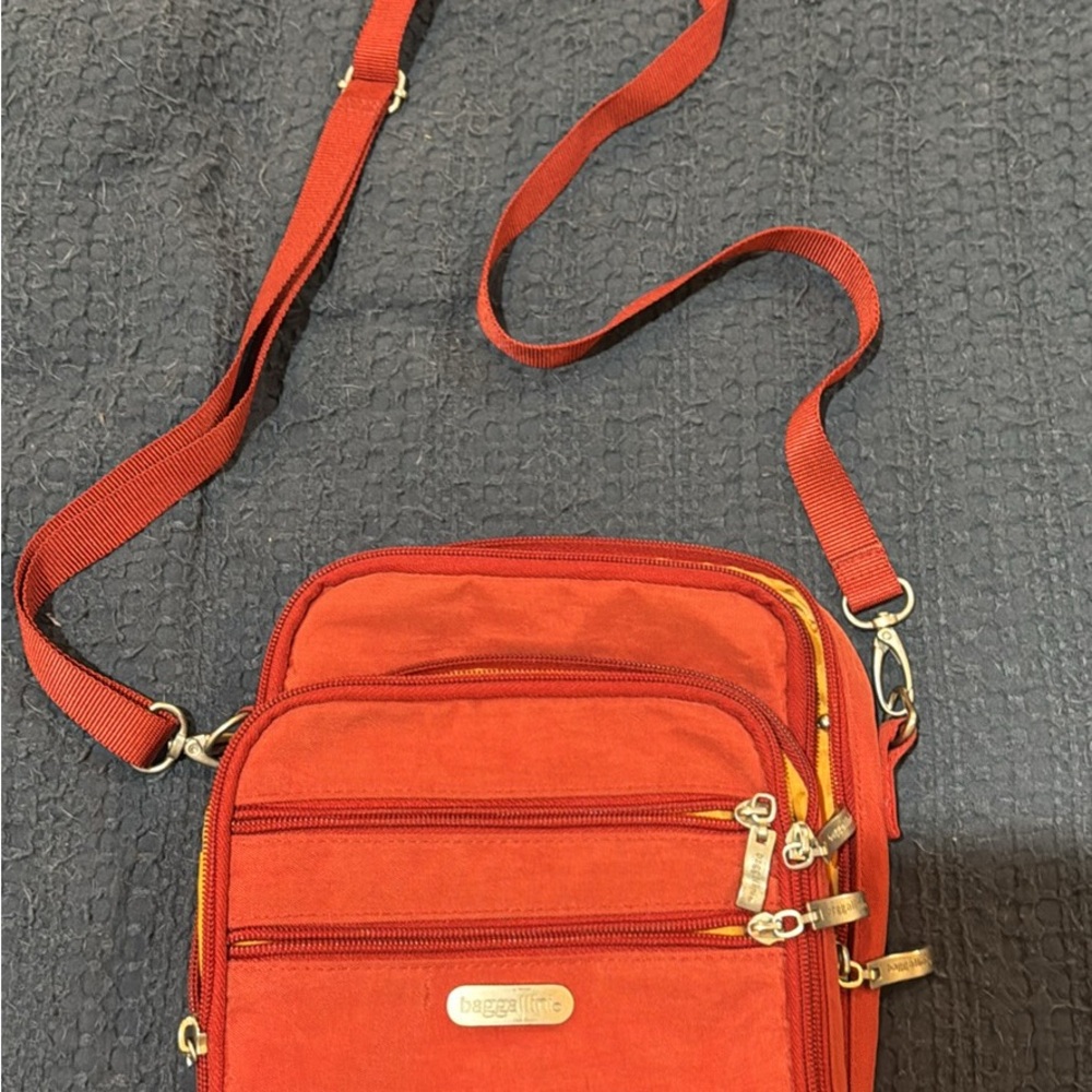 Baggallini Bold Orange Crossbody Bag